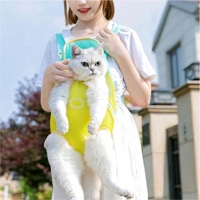 Dog Carrier Backpack Dog Chest Carrier Cat Front Backpack Legs out Pet Travel Backpack Breathable Sm
