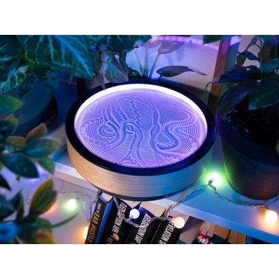 Oasis Mini is a Calming, Captivating, Kinetic Art Canvas