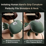 N7 Master Hand Shoulder and Neck Massager Cervical Spine Massager Trapezius Neck Massager Hot Compr