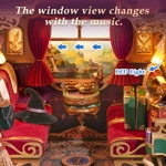 DIY Book Nook Kit for Adults, Miniature Infinity Train Cabin Magical Vintage Carriage Model, Wooden
