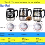 New Automatic Self Stirring Magnetic Mug Creative Stainless Steel Coffee Milk Mixing Cup Blender Laz New Automatic Self Stirring Magnetic Mug Creative Stainless Steel Coffee Milk Mixing Cup Blender Laz