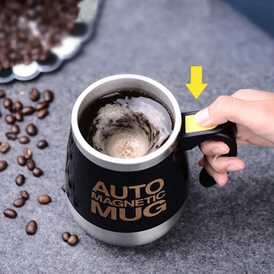 New Automatic Self Stirring Magnetic Mug Creative Stainless Steel Coffee Milk Mixing Cup Blender Laz New Automatic Self Stirring Magnetic Mug Creative Stainless Steel Coffee Milk Mixing Cup Blender Laz