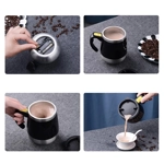 New Automatic Self Stirring Magnetic Mug Creative Stainless Steel Coffee Milk Mixing Cup Blender Laz New Automatic Self Stirring Magnetic Mug Creative Stainless Steel Coffee Milk Mixing Cup Blender Laz
