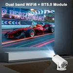 Magcubic Projector Hy300 4K Android 11 Dual Wifi6 200 ANSI Allwinner H713 BT5.0 1080P 1280*720P Home Magcubic Projector Hy300 4K Android 11 Dual Wifi6 200 ANSI Allwinner H713 BT5.0 1080P 1280*720P Home
