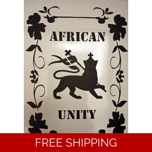 African Unity stencil