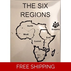 Africa Regions stencil