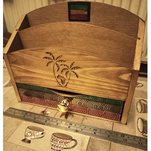 Palm Tree Letter Rack