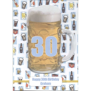 Beer Birthday Card