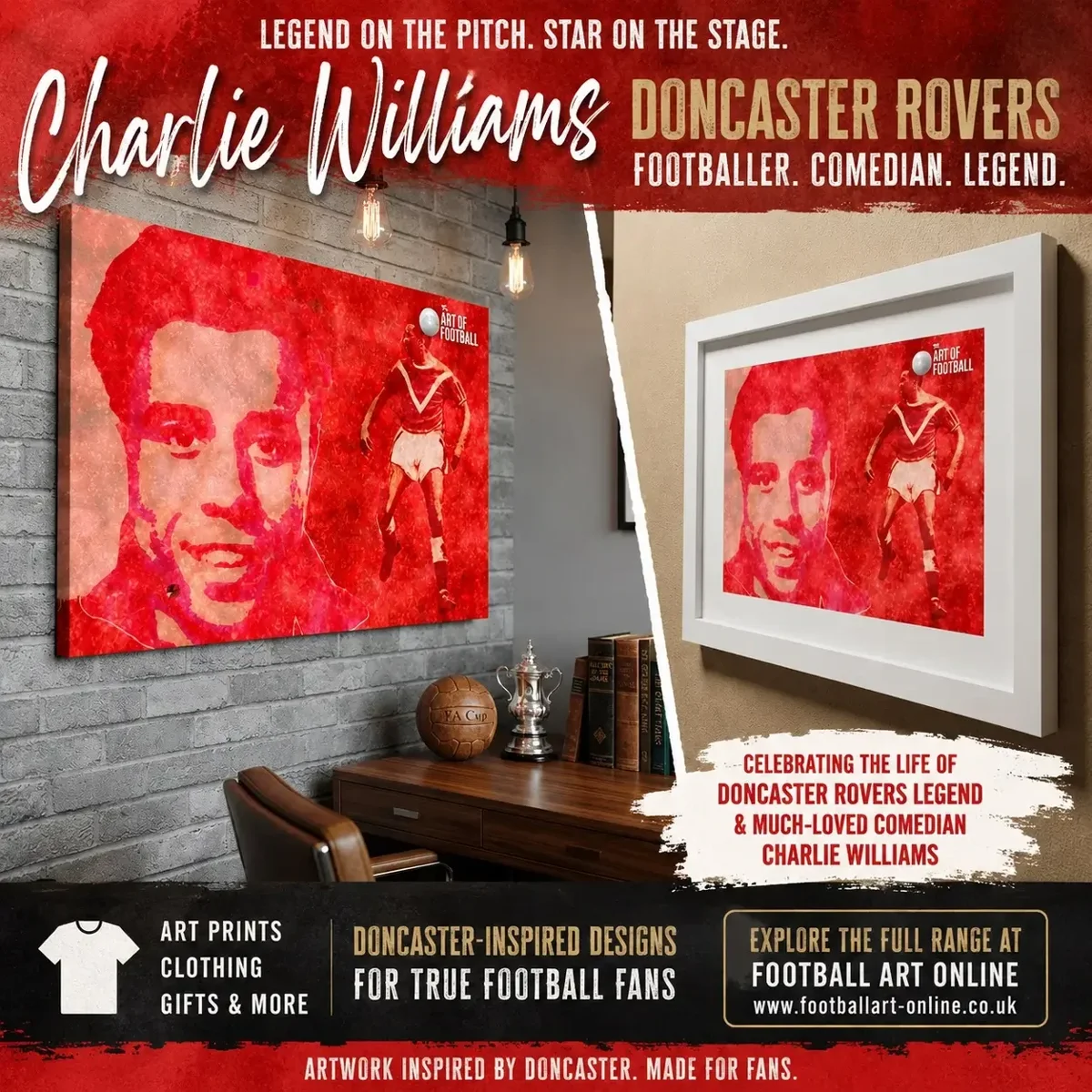 Charlie Williams: Doncaster Rovers Legend, Footballer, Comedian and Much-Loved Entertainer
