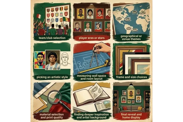 How to Choose Football Wall Art for Your Home | Football Artwork Buying Guide