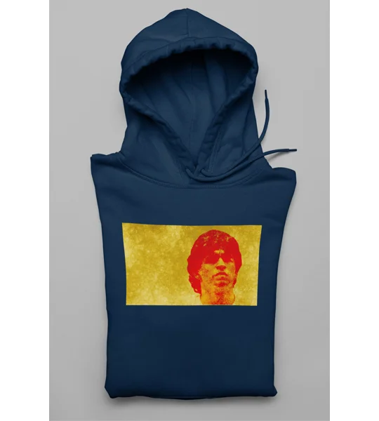Boca Juniors Diego Maradona Iconic Legend Blue Hoodie