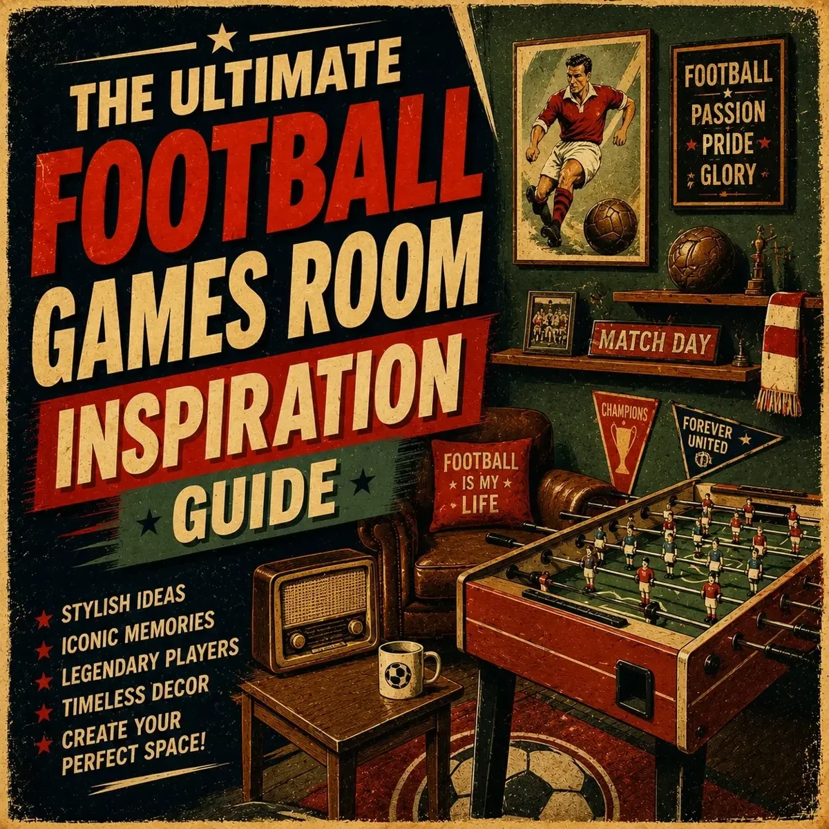 The Ultimate Football Games Room Inspiration Guide (2026)