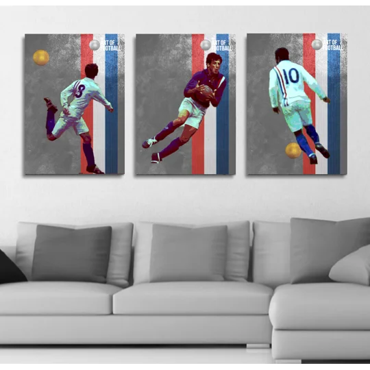 Escape to Victory Set of 3 Iconic Image Canvas Prints
