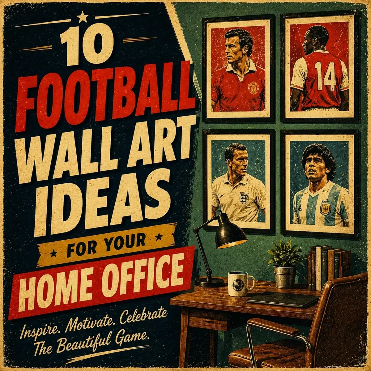 10 Football Wall Art Ideas for Your Home Office (2026)