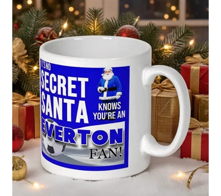 Everton-Inspired Secret Santa Christmas Gift Mug
