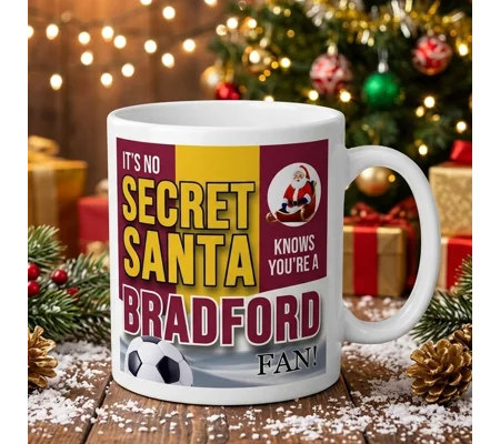 Bradford-Inspired Secret Santa Christmas Gift Mug