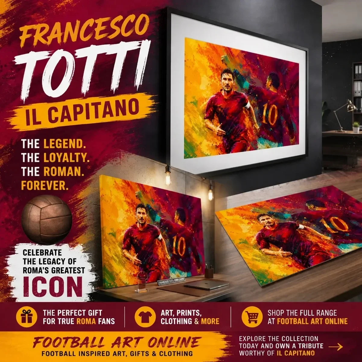Francesco Totti: The Story of Roma's Legendary "Il Capitano"