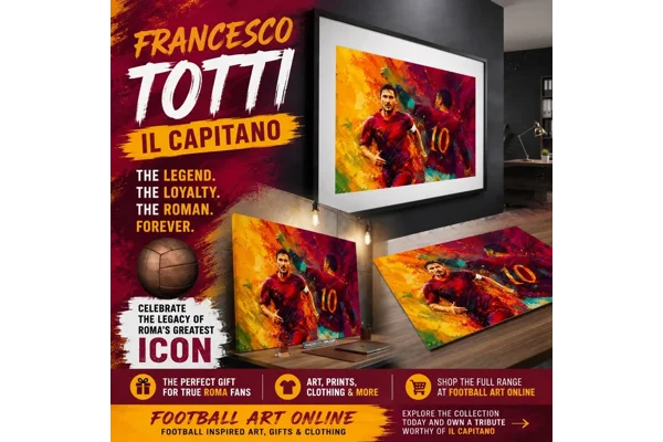 Francesco Totti: The Story of Roma's Legendary "Il Capitano"