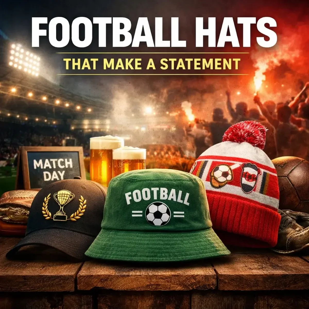 Football Hats That Make a Statement: Unique Designs for True Fans