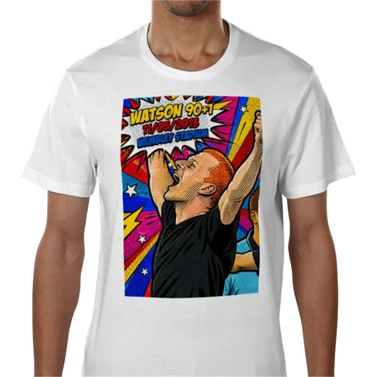 90+1 Wigan Watson FA Cup Winner Inspired Pop-Art Tribute T-Shirt