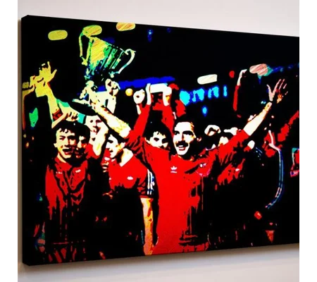 Aberdeen 1983 Cup Winners Victory-Inspired Art Tribute Canvas Print