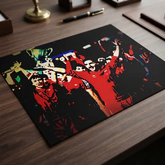 Aberdeen 1983 Cup Winners Victory-Inspired Art Tribute Digital Print