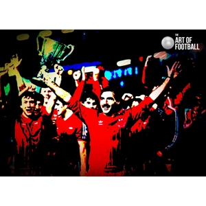 Aberdeen 1983 Cup Winners Victory Pop-art Digital Print