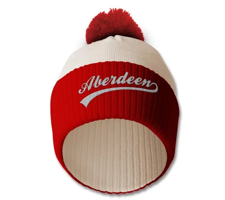 Aberdeen Retro-Style Bobble Hat