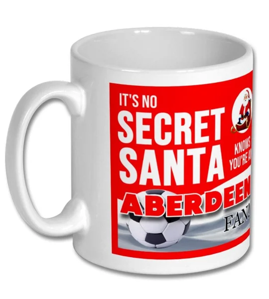 Aberdeen Secret Santa Christmas Gift Mug