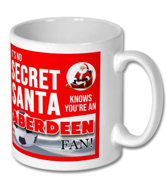 Aberdeen Secret Santa Christmas Gift Mug