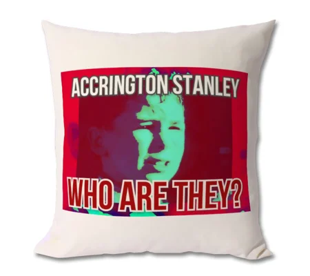 Accrington Who Are They Art Cushion