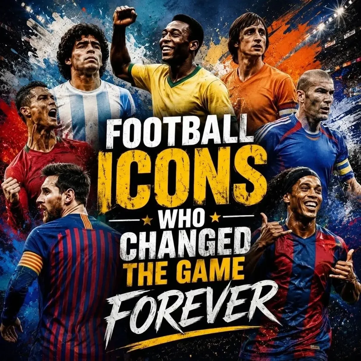 Football Icons Who Changed the Game Forever | Legendary Football Heroes
