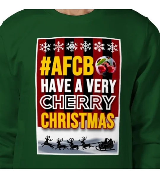 Bournemouth Christmas Novelty Sweatshirt
