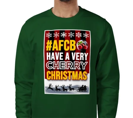Bournemouth Christmas Novelty Sweatshirt