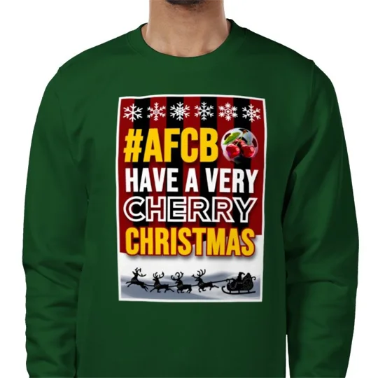 Bournemouth Christmas Novelty Sweatshirt