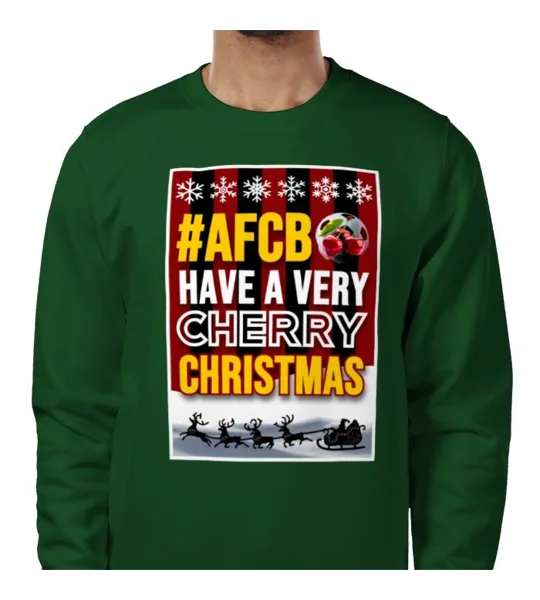Bournemouth Christmas Novelty Sweatshirt