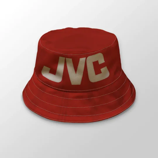 Retro Arsenal-inspired 1988 football bucket hat made in England