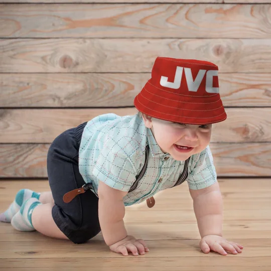 Arsenal home-inspired vintage-style bucket hat for football fans