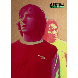 Arsenal Fc George Armstrong Iconic Legend Digital Print