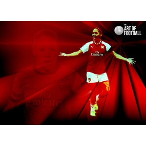 Arsenal Alex Scott Iconic Legend Digital Print