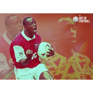 Arsenal Fc Ian Wright Iconic Pop-art Digital Print