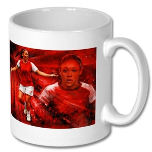 Arsenal Alex Scott Iconic Legend Mug | Football Art Gift