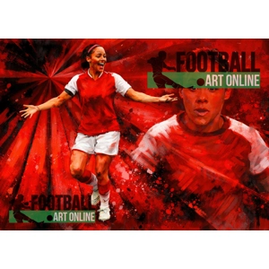 Arsenal Alex Scott Iconic Legend Digital Print