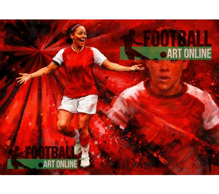 Arsenal Alex Scott Iconic Legend Digital Print