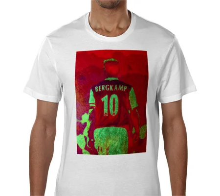 Arsenal Dennis Bergkamp T-Shirt | Iconic Football Tee