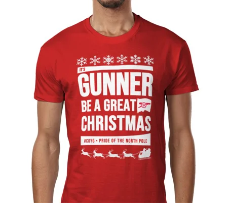 Arsenal Its Gunner be a Great Christmas T-Shirt