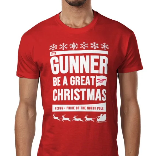 Arsenal Its Gunner be a Great Christmas T-Shirt