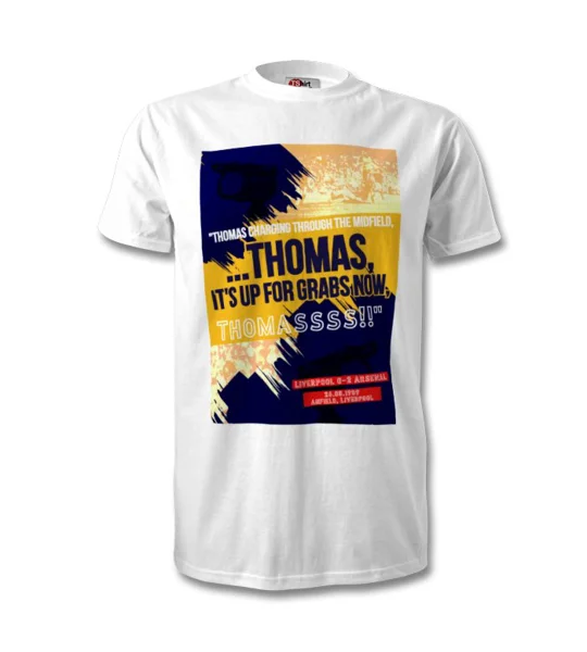 Arsenal Michael Thomas Its up for grabs now T-Shirt