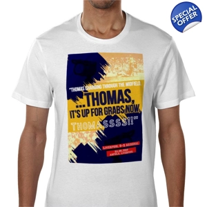 Arsenal Michael Thomas Its up for grabs now T-Shirt