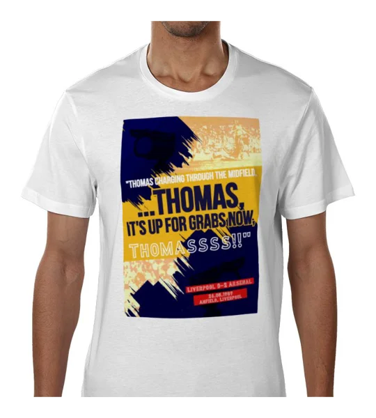 Arsenal Michael Thomas Its up for grabs now T-Shirt